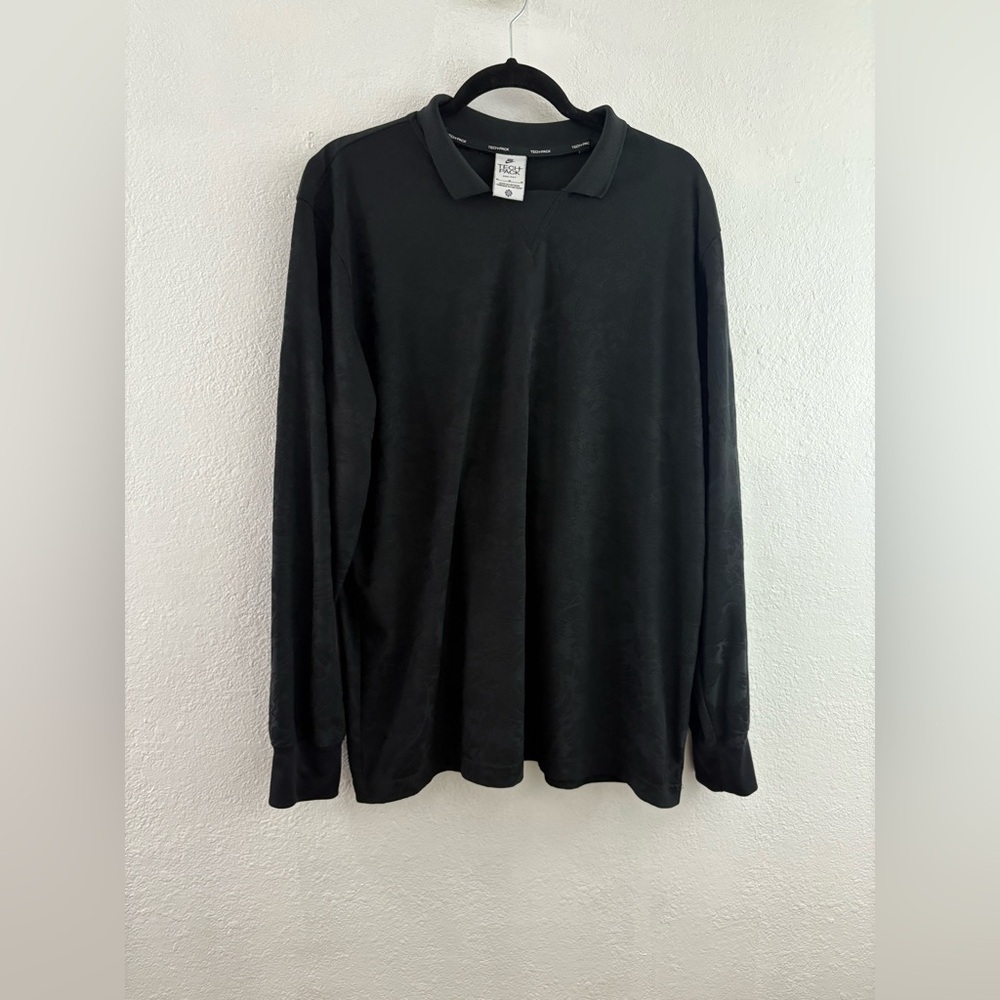 Nike Tech Pack Dri Fit Men's Long Sleeve Top Shirt Black Size M